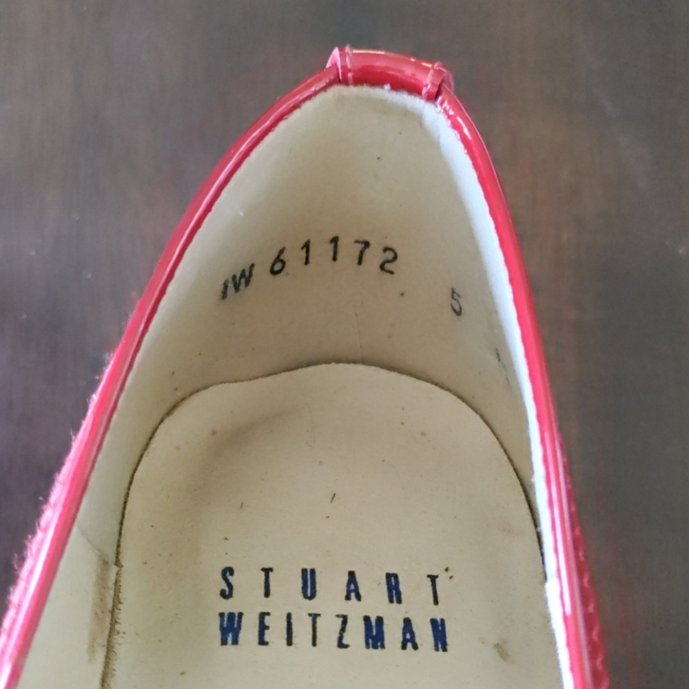 Stuart Weitzman red high heels - Picture 6 of 6